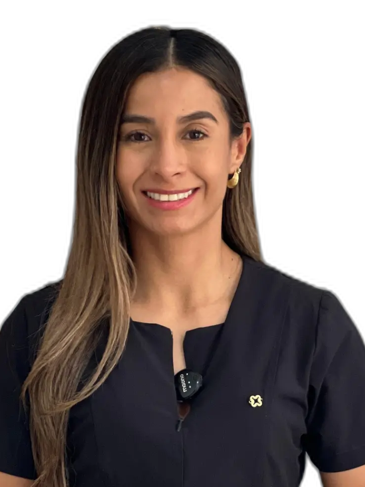 Dra. Margarita Rey, especialista en endodoncia, en la clínica One Odontología