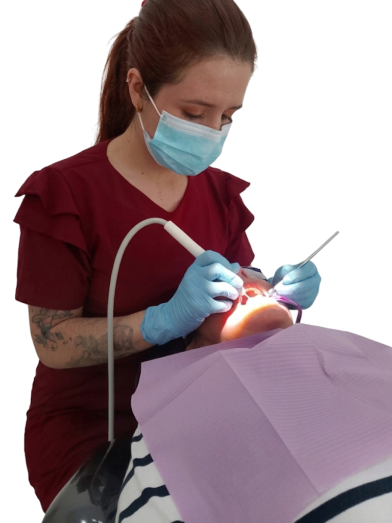 Blanqueamiento dental con lámpara profesional
